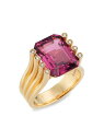 【送料無料】 スティーブンデュエック レディース リング アクセサリー Luxury 18K Yellow Gold, Pink Tourmaline & 0.15 TCW Diamond Ring gold