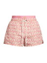 【送料無料】 ヴェルサーチ メンズ ハーフパンツ・ショーツ 水着 Logo Swim Shorts pink ivory