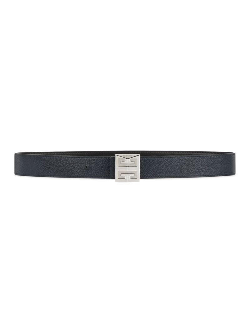 ジバンシー ベルト（メンズ） 【送料無料】 ジバンシー メンズ ベルト アクセサリー 4G Reversible Leather Belt black