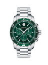 yz oh Y rv ANZT[ Series 800 Stainless Steel Bracelet green