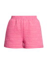 【送料無料】 モスキーノ レディース ニット・セーター アウター Raised Logo Knit Shorts pink