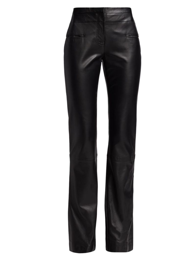 ̵ 奶 ǥ 奢ѥ ܥȥॹ Serge Leather Pants black