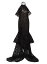 ̵     ǥ ԡ ȥåץ Gardenia Lace Ruffle Halter Gown black