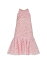 ̵     ǥ ԡ ȥåץ Eyelash Fil Coupe Flounce Minidress pink black