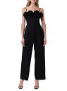 【送料無料】 エンドレスローズ レディース ジャンプスーツ トップス Flower Trim Jumpsuit black