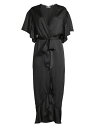 【送料無料】 フリーピープル レディース ナイトウェア アンダーウェア Moonbeams Satin Robe black