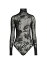 ̵ 饤 ǥ  ȥåץ Sheer Floral Lace Bodysuit black