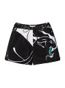 【送料無料】 ヴァレンティノ レディース ハーフパンツ・ショーツ ボトムス Terry Cotton Panther Shorts black