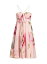 ̵ Хƥ  ǥ ԡ ȥåץ Bow-Embellished Knee-Length Dress rose multi