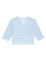 【送料無料】 ジバンシー レディース ニット・セーター アウター Cropped Sweater in 4G Jacquard baby blue