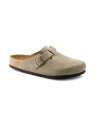 【送料無料】 ビルケンシュトック メンズ サンダル シューズ Boston Soft Footbed Clogs taupe