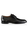 【送料無料】 フェラガモ メンズ オックスフォード シューズ Fosco Leather Oxfords nero new biscotto