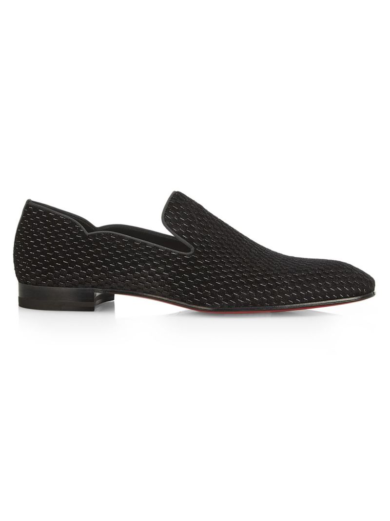 ̵ ꥹ󡦥֥  åݥ󡦥ե 塼 Dandy Chick Woven Velvet Loafers black