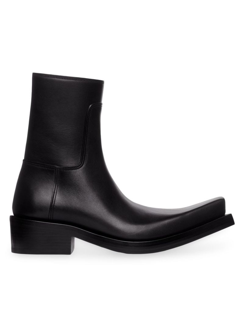 【送料無料】 バレンシアガ メンズ ブーツ・レインブーツ シューズ Santiago Booties black