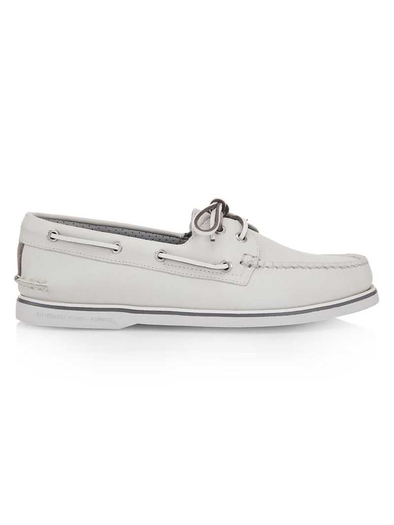 【送料無料】 スペリー メンズ デッキシューズ シューズ Gold Cup Authentic Original Leather Boat Shoes white