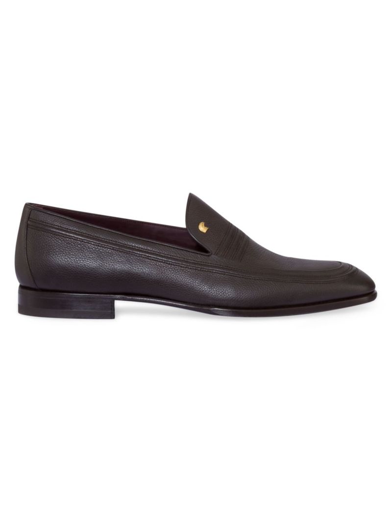 【送料無料】 ステファノリッチ メンズ スリッポン・ローファー シューズ Calfskin Leather Loafers da..