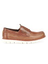 【送料無料】 バーブァー メンズ デッキシューズ シューズ Hardy Leather Boat Shoes tan