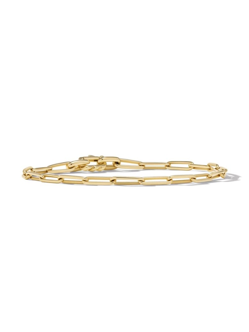 yz fCrbgE[} Y uXbgEoOEANbg ANZT[ Chain Link Bracelet with 18K Yellow Gold gold