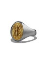yz fCrbgE[} Y O ANZT[ PetrvsR Bee Pinky Ring with 18K Yellow Gold gold