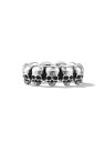 yz fCrbgE[} Y O ANZT[ Memento Mori Skull Band Ring sterling silver