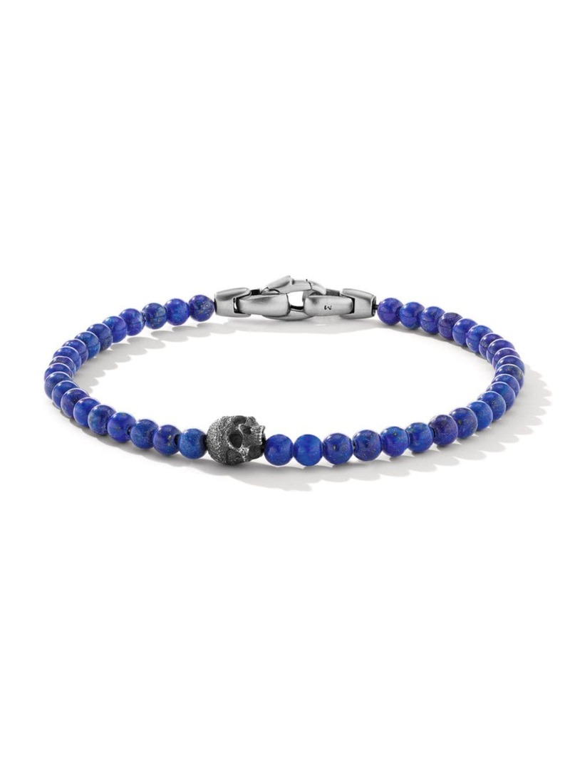 yz fCrbgE[} Y uXbgEoOEANbg ANZT[ Memento Mori Skull Station Bracelet lapis