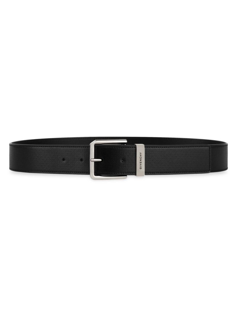 【送料無料】 ジバンシー メンズ ベルト アクセサリー Gentleman Belt In 4G Classic Leather black