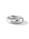 yz fCrbgE[} Y O ANZT[ Beveled Band Ring in 18K White Gold white gold