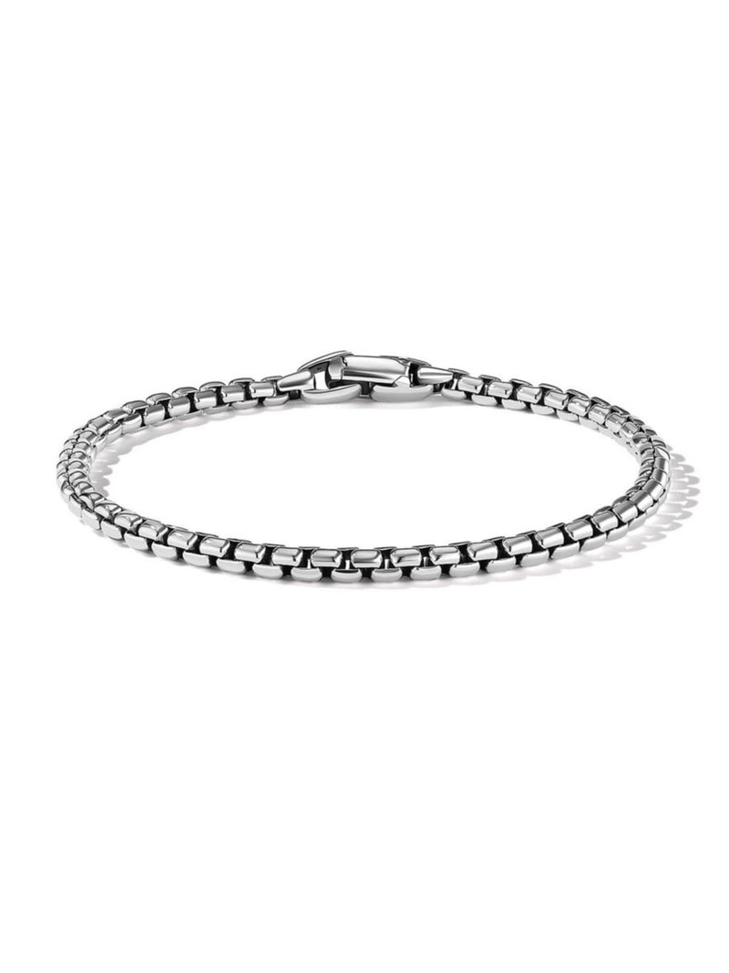 yz fCrbgE[} Y uXbgEoOEANbg ANZT[ Box Chain Bracelet sterling silver