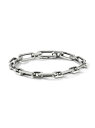 yz fCrbgE[} Y uXbgEoOEANbg ANZT[ Elongated Open Link Chain Bracelet sterling silver