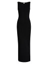 【送料無料】 カイト レディース ワンピース トップス Evelyn Rib-Knit Maxi Dress black