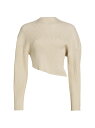 【送料無料】 ザ ロウ レディース ニット・セーター アウター Danana Cropped Sweater porcelain