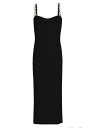 【送料無料】 ガルバン レディース ワンピース トップス Wave Rib-Knit Midi-Dress black