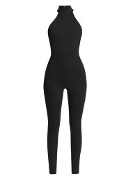 【送料無料】 スサナモナコ レディース ジャンプスーツ トップス Mock Turtleneck Legging Jumpsuit black