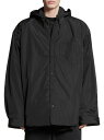 【送料無料】 バレンシアガ メンズ シャツ トップス Oversized Shirt Parka black 3