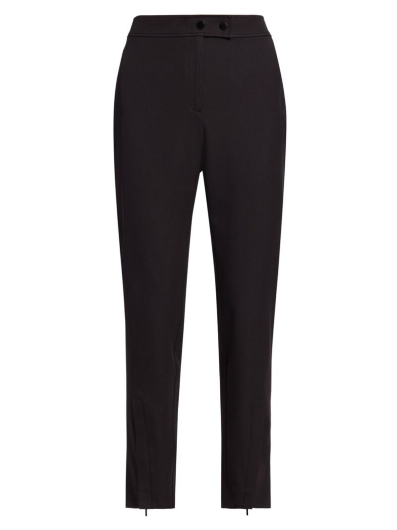 【送料無料】 エリータハリ レディース カジュアルパンツ ボトムス Zip-Hem Slim-Leg Pants noir