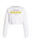 ̵ ֥ ǥ ѡå  Tennis Ball Graphic Cotton Crop Sweatshirt casa sport tennis balls