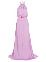 【送料無料】 シルヴィア チェラッシ レディース ワンピース トップス Marie Belted Halterneck Gown rose