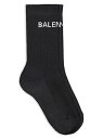 【送料無料】 バレンシアガ レディース 靴下 アンダーウェア Balenciaga Socks black white