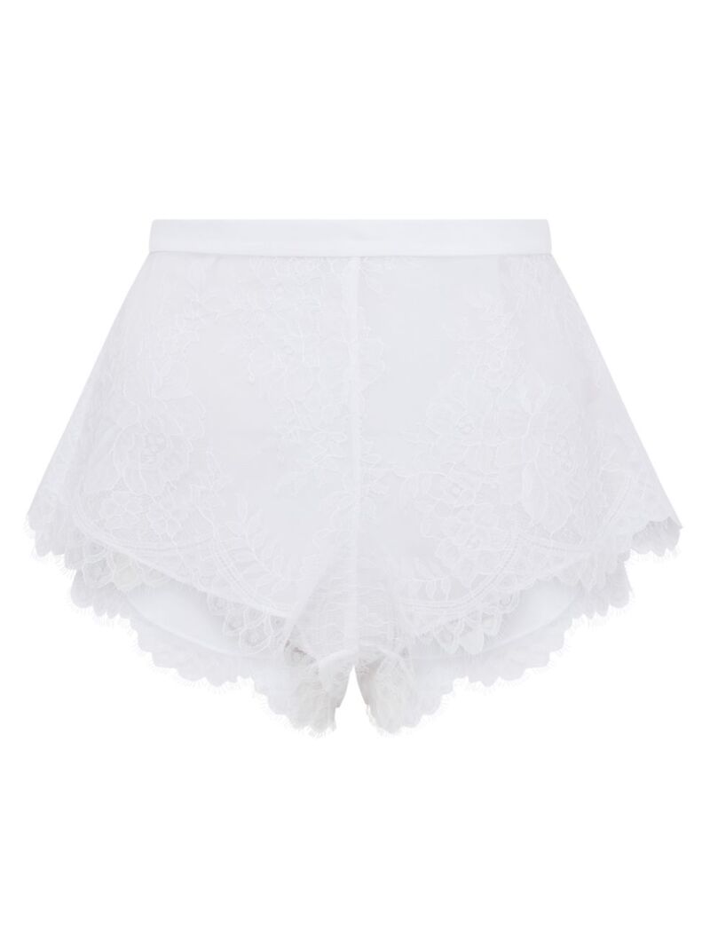 【送料無料】 エージェントプロヴォケイター レディース パンツ アンダーウェア Kiya Floral Lace Shorts white