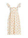 楽天ReVida 楽天市場店【送料無料】 バウムウンドヘルガーデン レディース ワンピース トップス Ashaki Organic Cotton Dress modern orange flower