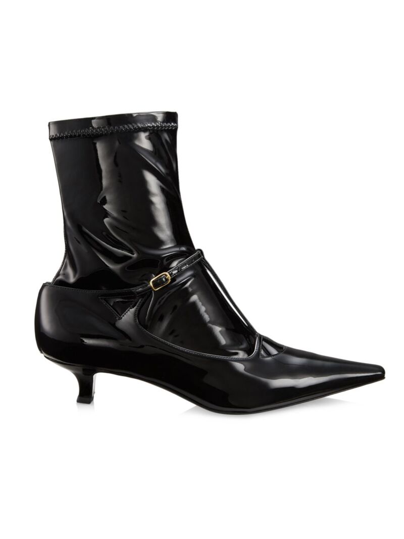 ̵   ǥ ֡ġ쥤֡ 塼 Cyd 40MM Leather Ankle Boots black