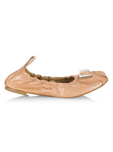 【送料無料】 ポール・アンドリュー レディース パンプス シューズ Season Three Ballet Cube Satin Ballerina Flats blush