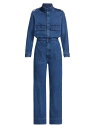 【送料無料】 フレーム レディース ジャンプスーツ トップス Cinch Denim Jumpsuit stoked