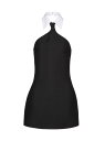 【送料無料】 ヴァレンティノ レディース ワンピース トップス Crepe Couture Short Dress black white