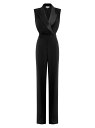 【送料無料】 レイス レディース ジャンプスーツ トップス Saskia Sleeveless Suiting Jumpsuit black