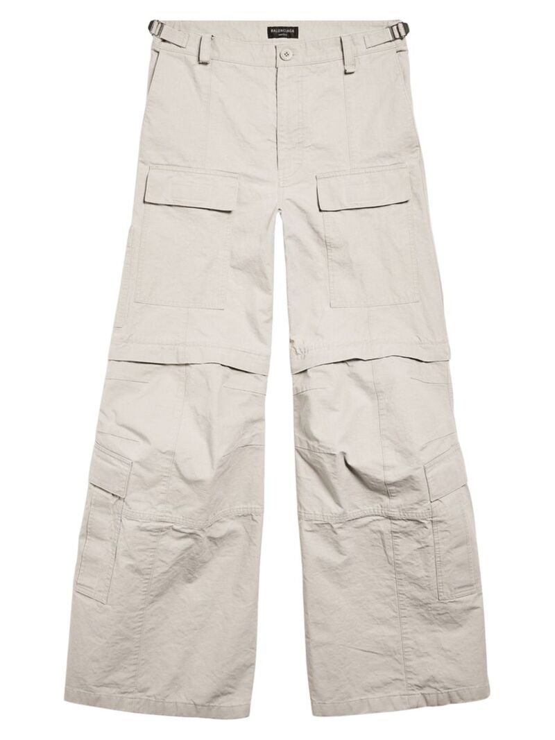 【送料無料】 バレンシアガ メンズ カジュアルパンツ カーゴパンツ ボトムス Flared Cargo Pants beige