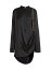 ̵  ǥ ԡ ȥåץ Chain-Embellished Silk Midi-Dress black