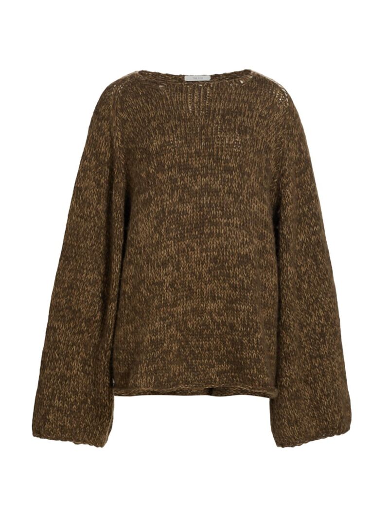 ̵   ǥ ˥åȡ  Dyu Cashmere-Blend Sweater multi brown