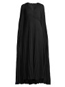 【送料無料】 ウンガロ レディース ワンピース トップス Joelle Plisse Cape Maxi Dress black