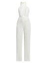 【送料無料】 アマンダ アプリチャード レディース ジャンプスーツ トップス Rivera Sleeveless Halterneck Jumpsuit white